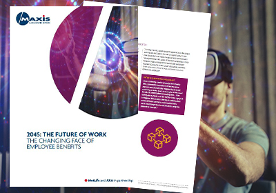 New MAXIS discussion paper “2045: the future of work – the changing face of employee benefits