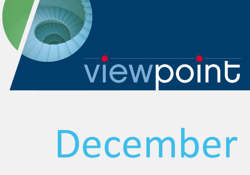 Our December Viewpoint: Out with the old, in with the new? 
