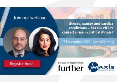 Webinar: Stroke, cancer and cardiac conditions – has COVID-19 caused a rise in critical illnesses?